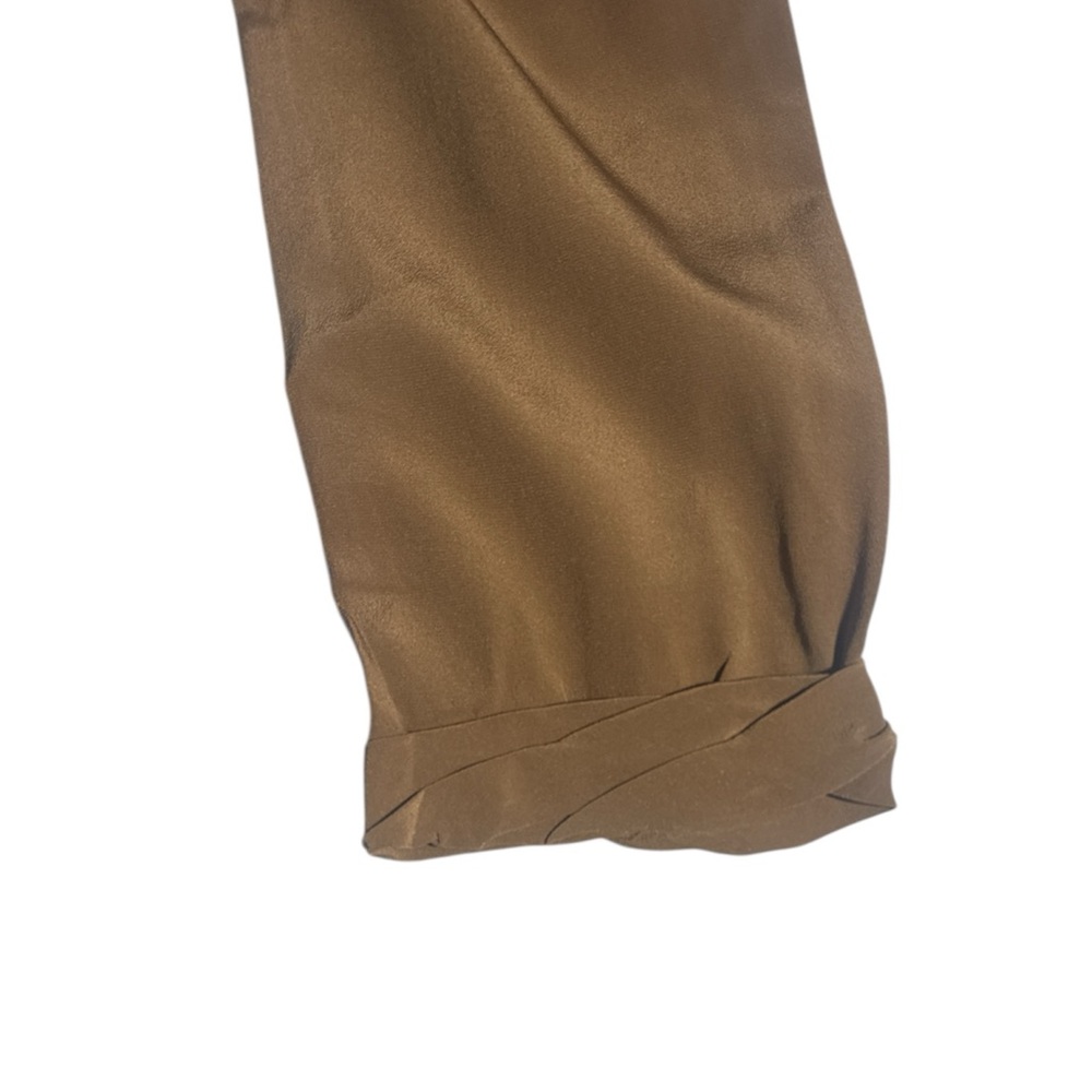 WILFRED Women’s Marais Silk Tan/Brown Jogger Pants Sz 2 - Picture 5 of 7